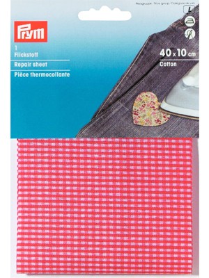 Ткань для заплаток "PRYM" х/б Клетка 40х10см 929431 7709832 Ткань для заплаток "PRYM" х/б Клетка 40х10см 929431 7709832