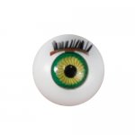 Глаза для игрушек с ресничками круглые 14мм 7703994
