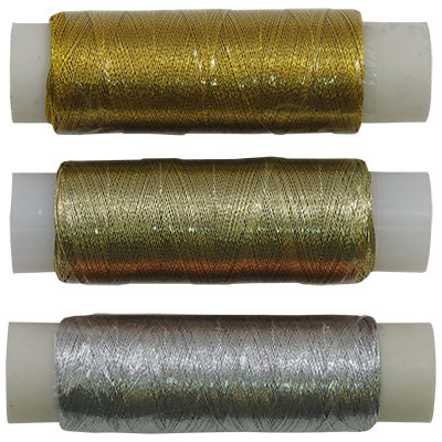 Нитки "Gamma" металлизир MY-02 12х100м Нитки "Gamma" металлизир MY-02 12х100м