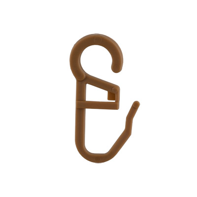 Крючок шторный с замком на кольцо 100шт Россия С-187 Крючок шторный с замком на кольцо 100шт Россия С-187