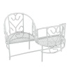 Садовая миниатюра "Blumentag" MET-037 "кресла" металл 11,5x4x7,5см 